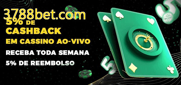 Promoções do cassino ao Vivo 3788bet.com